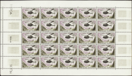 N° 41 10,00 Alouette Feuille De 25 Timbres CD 10-7-64 Qualité: ** Cote: 300  € - Other & Unclassified