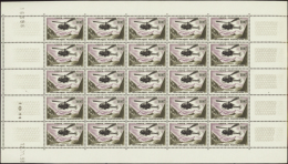 N° 37 1000f Alouette Feuille De 25 Timbres CD 12-11-58 Qualité: ** Cote: 1800  € - Sonstige & Ohne Zuordnung