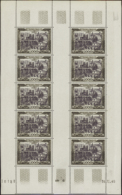 N° 29 F29  1000f Paris Feuille De 20 Timbres CD 16-12-49 Qualité: ** Cote: 1800  € - Otros & Sin Clasificación