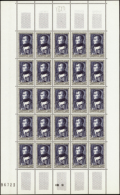 N° 891 /896 Célébrités 6 Valeurs En Feuilles De 25 Timbres Qualité: ** Cote: 1500  - Other & Unclassified