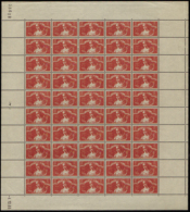 N° 308 Art Et Pensée Feuille De 50 Timbres CD 4-12-35 Qualité: ** Cote: 6750  € - Otros & Sin Clasificación