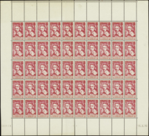 N° 305 Richelieu Feuille De 50 Timbres (1ex Défaut De Gomme) Qualité: ** Cote: 4500  € - Otros & Sin Clasificación