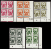 N° 90 /94  Nouveaux Francs 5 Valeurs 1962 Qualité: ** Cote: 497  € - Otros & Sin Clasificación
