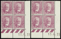 N° 293 Victor Hugo 13-4-35 Les 2 Galvanos Qualité: ** Cote: 163  € - Other & Unclassified