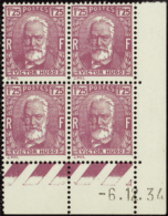 N° 293 Victor Hugo 6-12-34 Qualité: ** Cote: 73  € - Other & Unclassified
