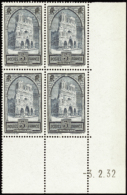 N° 259 C 3f Cathédrale De Reims 3-2-32 (type IV) Qualité: ** Cote: 710  € - Otros & Sin Clasificación