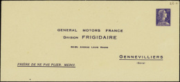 N° 1011 B  D5g  20f M. De Muller Général Motors Frigidaire Qualité:  Cote: 55  € - Other & Unclassified