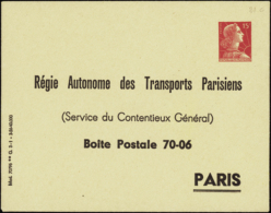 N° 1011 B5k 15f Muller "Régie Aut Des Transports Parisiens" Qualité:  Cote: 60  € - Otros & Sin Clasificación