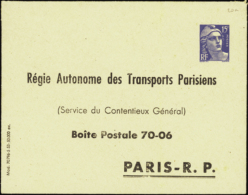 N° 886 E1 (N2) 15f M. De Gandon RATP 1953 Qualité:  Cote: 320  € - Other & Unclassified