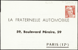 N° 813 M4  15f M. De Gandon "la Fraternelle Automobile" Qualité:  Cote: 600  € - Otros & Sin Clasificación