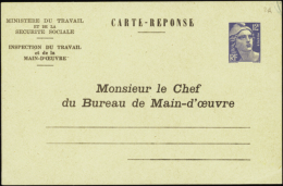 N° 812 K3d 12f M. De Gandon Carte Postale De Service Qualité:  Cote: 450  € - Other & Unclassified