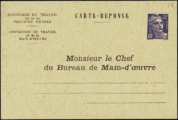 N° 812 K3a 12f M. De Gandon Carte Postale De Service Qualité:  Cote: 451  € - Other & Unclassified