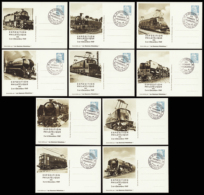 N° 810 J2S 8f M. De Gandon Expo Des Cheminots 1949  10 Cartes Qualité: OBL Cote: 120  € - Other & Unclassified