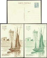 N° 810 (J8s) 8f Marianne De Gandon 3 Cartes Sables D'Olonne Qualité:  Cote: 115  € - Otros & Sin Clasificación