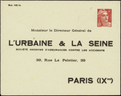 N° 721 (I1a) 6f M. De Gandon "l'Urbaine & La Seine" Qualité:  Cote: 600  € - Other & Unclassified