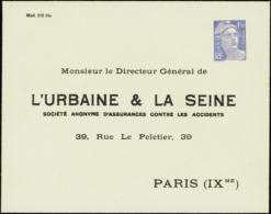 N° 718 A ENV1  4f50 M. De Gandon "l'Urbaine Et La Seine" Qualité:  Cote: 750  € - Other & Unclassified