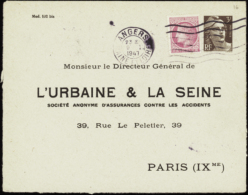 N° 715 E1  3f M. De Gandon "l'Urbaine Et La Seine" Qualité: OBL Cote: 600  € - Other & Unclassified