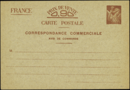 N° 654 Iris Sans Valeur CP3 Correspondance Commerciale Qualité:  Cote: 120  € - Other & Unclassified