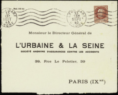 N° 517 E2  1f50 Pétain "l'Urbaine & La Seine" Qualité: OBL Cote: 800  € - Other & Unclassified