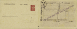 N° 515 D9c 1f20 Pétain Carte Postale De Service 10000 Points Qualité:  Cote: 600  € - Other & Unclassified