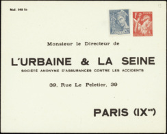 N° 433 (B3b) 1f Iris "l'Urbaine & La Seine" Qualité:  Cote: 375  € - Other & Unclassified