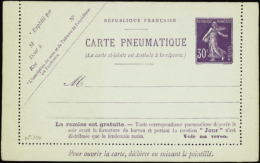 N° 141 CLPPRP3  30c Semeuse Violet Qualité:  Cote: 120  € - Other & Unclassified