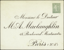 N° 130 B24d 15c Semeuse "Maclaughlin" (rousseurs Au Dos) Qualité:  Cote: 550  € - Other & Unclassified