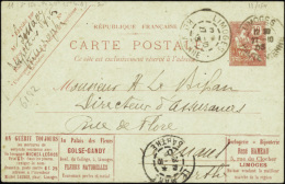 N° 124 D3 La Publicité Postale (s.154 Limoges)trous D'épingle Qualité: OBL Cote: .....  &e - Sonstige & Ohne Zuordnung