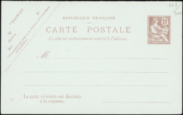 N° 124 CPRP1  10c Mouchon (date 324) Qualité:  Cote: 50  € - Autres & Non Classés