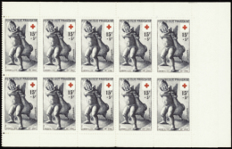 N° 2004 1955  10 Timbres Qualité: ** Cote: 450  € - Otros & Sin Clasificación