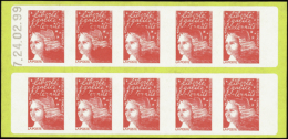 N° 3085 A C3  10 Timbres Impression Maculée Qualité:  Cote: .....  € - Other & Unclassified