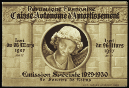 N° 256 C1  Le Sourire De Reims (8 Timbres) Qualité: ** Cote: 1350  € - Otros & Sin Clasificación
