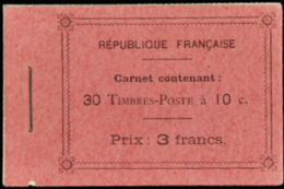 N° 138 C8  10c Semeuse Type II Carnet De 30 Timbres Qualité: ** Cote: 2700  € - Otros & Sin Clasificación