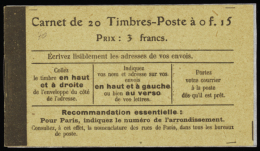 N° 130 C5  15c Semeuse Lignée Papier GC Qualité: ** Cote: 875  € - Autres & Non Classés