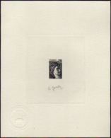 N° 1967 0,20 Sabine épreuve D'artiste En Noir Qualité:  Cote: .....  € - Other & Unclassified