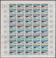 N° 43 1,00 Concorde Feuille De 50 Timbres Qualité: ** Cote: 10000  € - Andere & Zonder Classificatie