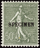 N° ON              58 "E" De Spécimen Sans Accent Qualité: ** Cote: 110  € - Other & Unclassified
