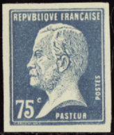 N° 177 A 75c Pasteur Non Dentelé Qualité: (*) Cote: 155  € - Other & Unclassified