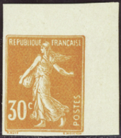 N° 141 B 30c Orange Non Dentelé Cdf Qualité: ** Cote: 175  € - Other & Unclassified