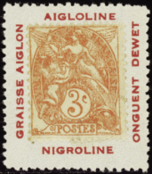 N° 109 Sur Porte-timbre Aigloline Qualité: ** Cote: .....  € - Other & Unclassified
