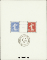 N° 2 A Exposition Philatélique Int. De Strasbourg 1927 Qualité: ** Cote: 2000  € - Other & Unclassified