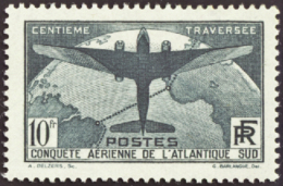 N° 321 10f Traversée De L'Atlantique Qualité: ** Cote: 750  € - Andere & Zonder Classificatie