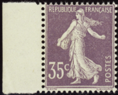 N° 136 35c Semeuse Violet Bdf Qualité: ** Cote: 425  € - Other & Unclassified