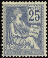 N° 118 25c Bleu Qualité: ** Cote: 550  € - Other & Unclassified