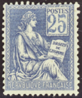 N° 114 25c Bleu Qualité: ** Cote: 375  € - Autres & Non Classés