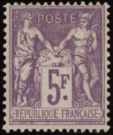 N° 95 Violet Foncé Qualité: * Cote: .....  € - Other & Unclassified