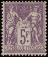 N° 95 Violet Foncé Qualité: * Cote: .....  € - Autres & Non Classés