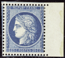 N° 60 A 25c Bleu Bdf (tous Les Voisins) Type I Qualité: * Cote: 200  € - Otros & Sin Clasificación