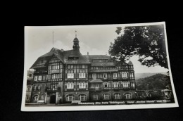 120- Schwarzburg (Die Perle Thüringens). Hotel" Weisser Hirsch" Vom Osten - Autres & Non Classés