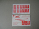 NOUVELLE CALEDONIE   C1072   CARNET CAGOU POUR DISTRIBUTEUR  DATE 01 07 09 - Postzegelboekjes